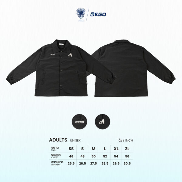 Second image of AE506 เสื้อแจ็กเกต สีดำ