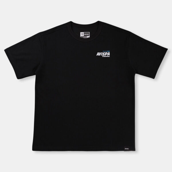 Second image of AE906 เสื้อยืดโอเวอร์ไซส์:ตุ๊กๆ สีดำ